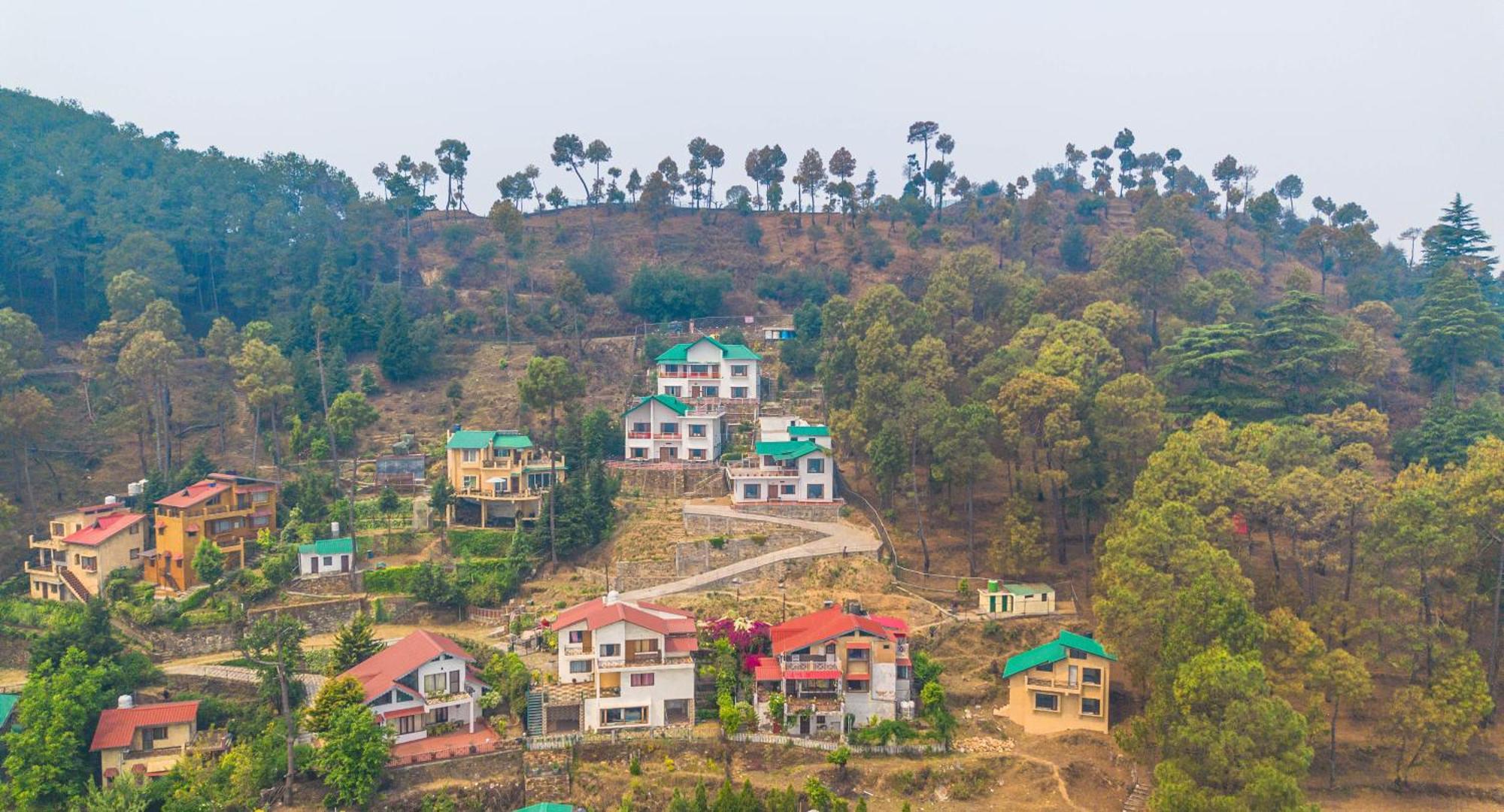 Hostie Sahasrara-3Bhk Chalets, Majkhali, Ranikhet Exterior photo